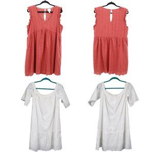 Feminine Dress Bundle Womens L Multi Boho Cottagecore‎ Romantic Prairie Ethereal